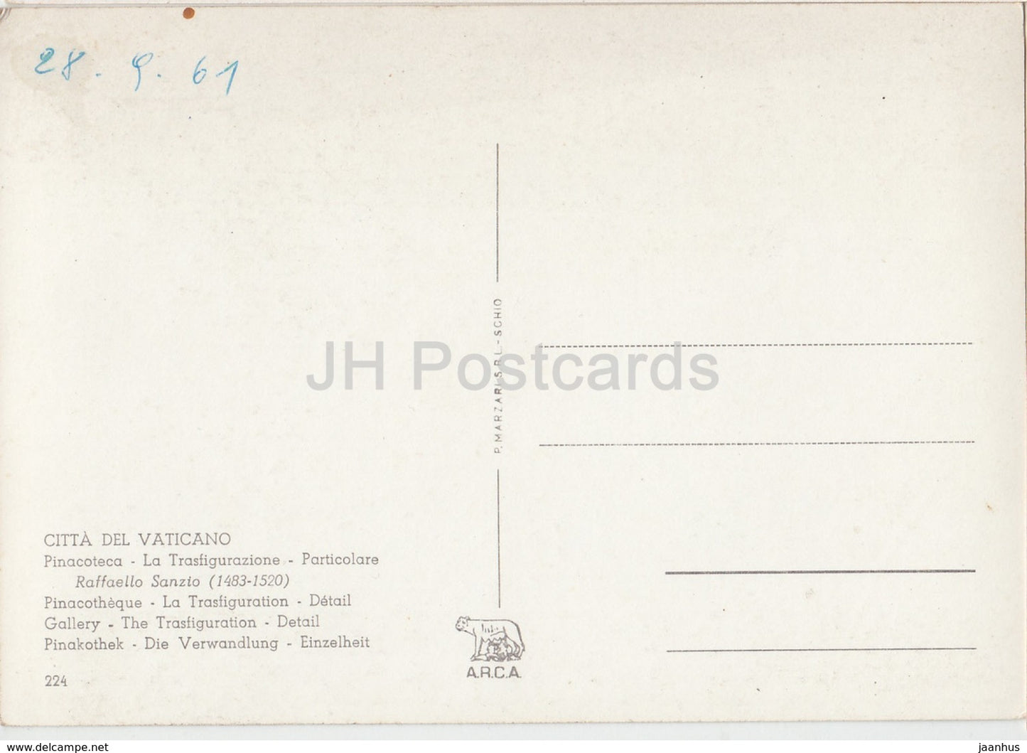 painting by Raphael - The Transfiguration - Vatican - Italian art - Italy - unused