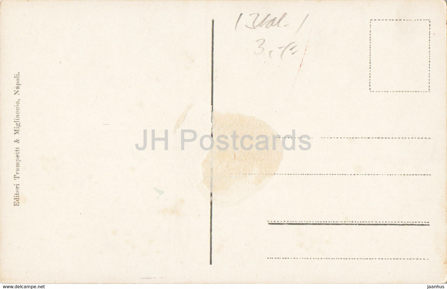 Amalfi - La Cattedrale - cathedral - old postcard - Italy - used