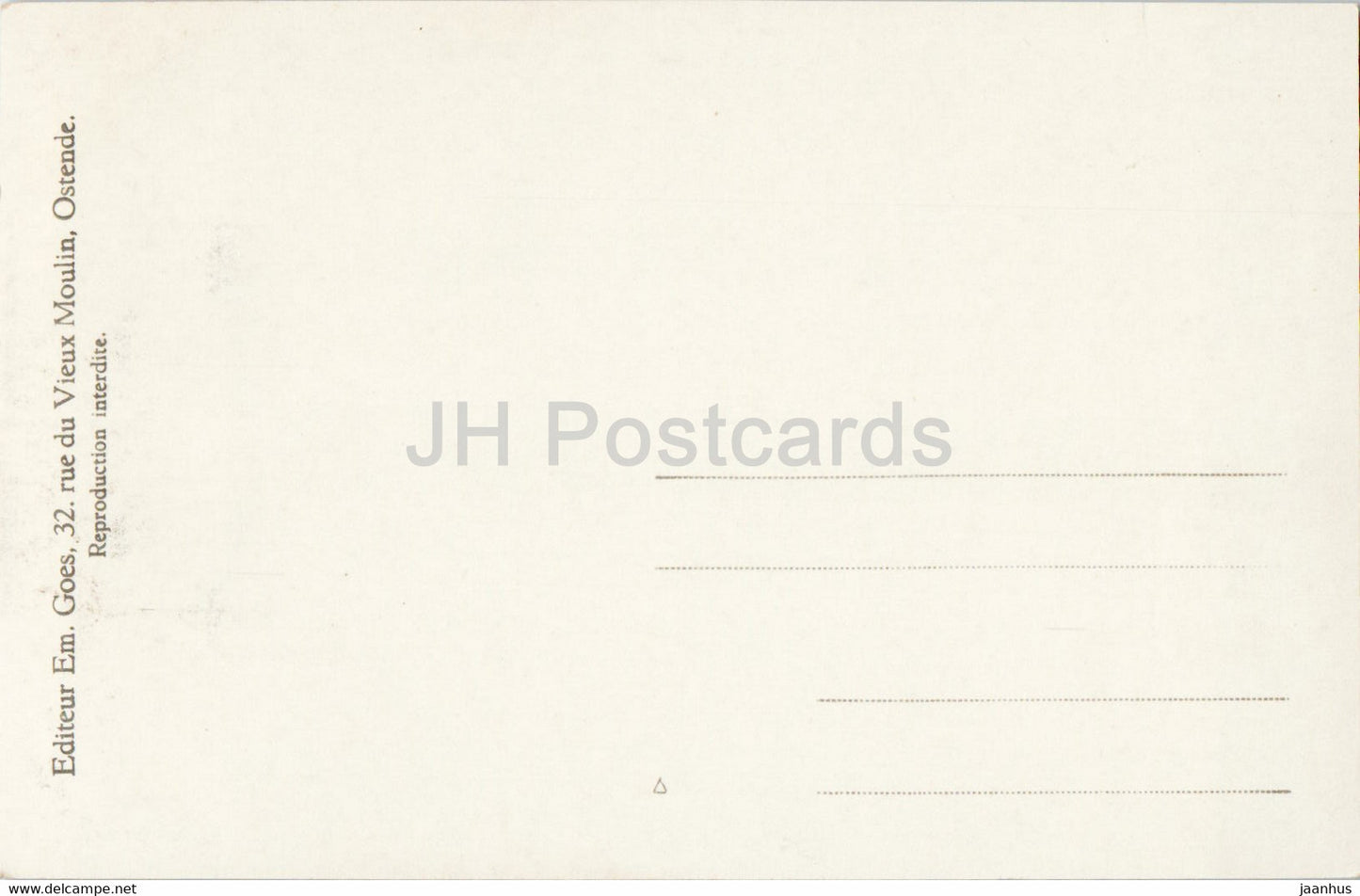 Ostende - Oostende - La Digue et le Kursaal - 40 - old postcard - Belgium - unused