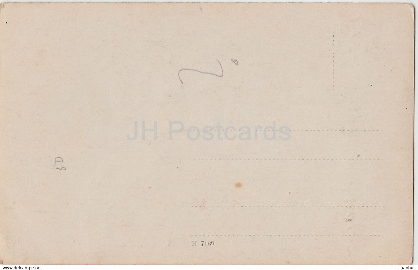 Dorf Schtscherbinowo - Bialystok - alte Postkarte - Polen - gebraucht