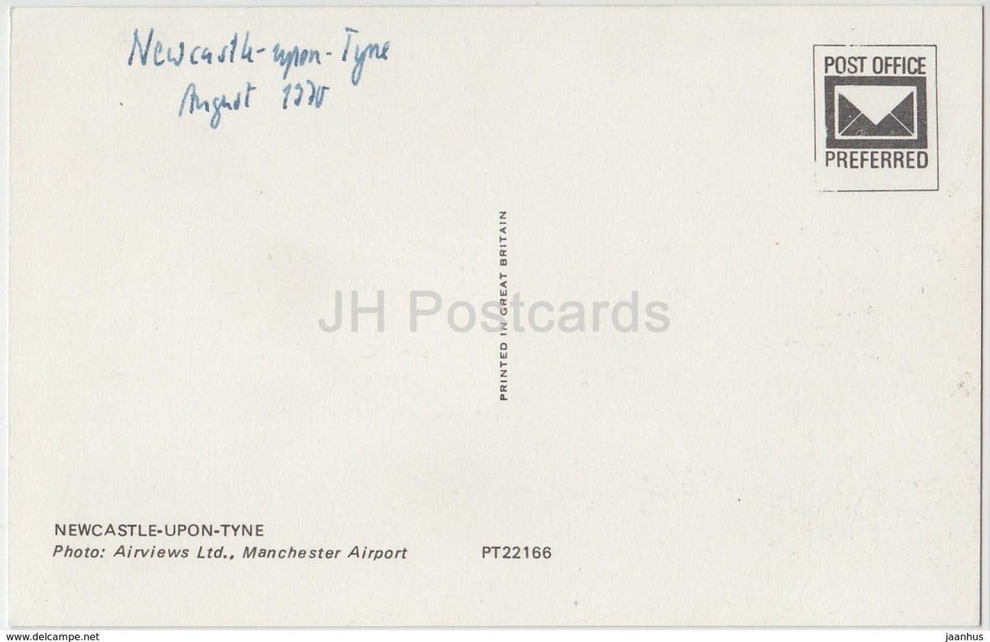 Newcastle-Upon-Tyne - vue aérienne - pont - PT22166 - 1970 - Royaume-Uni - Angleterre - utilisé