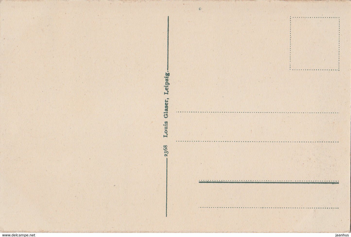 Eingang in das Bodetal - Harz - Hexentanzplatz - Rosstrappe - old postcard - 2368 - Germany - unused