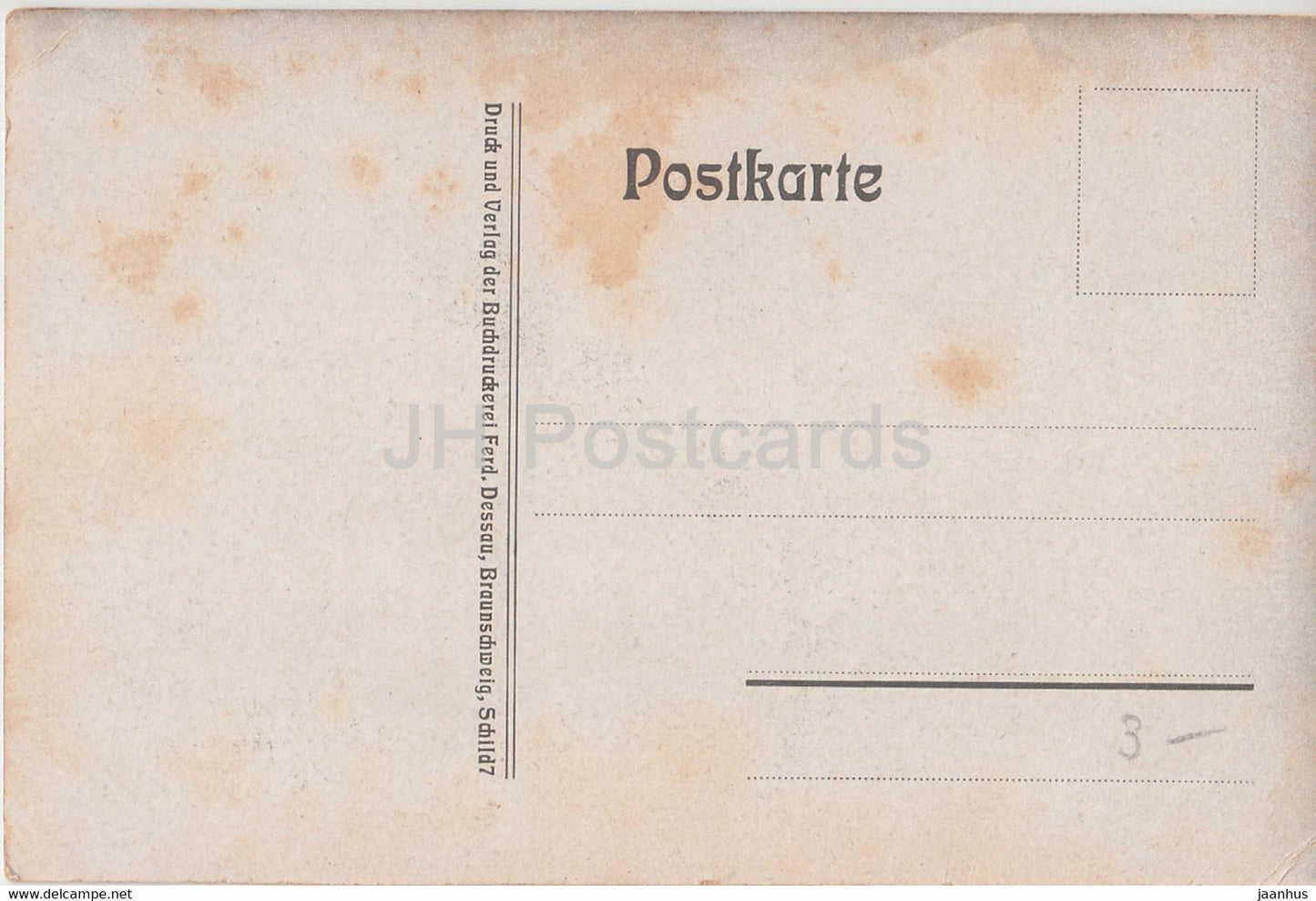 Mutter und Kind - Ferd Dessau - alte Postkarte - Deutschland - unbenutzt