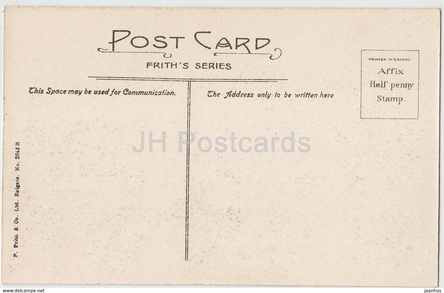 Dartmouth - Fossi Street - 2843 - alte Postkarte - England - Vereinigtes Königreich - unbenutzt