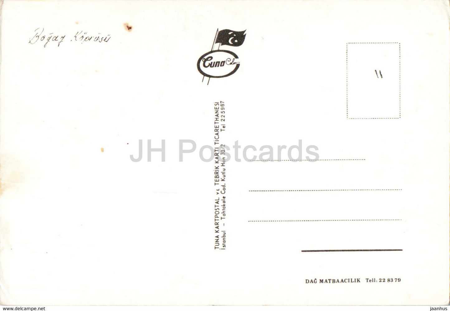 Istanbul - Bosphorus Bridge - Cuna - Turkey - used