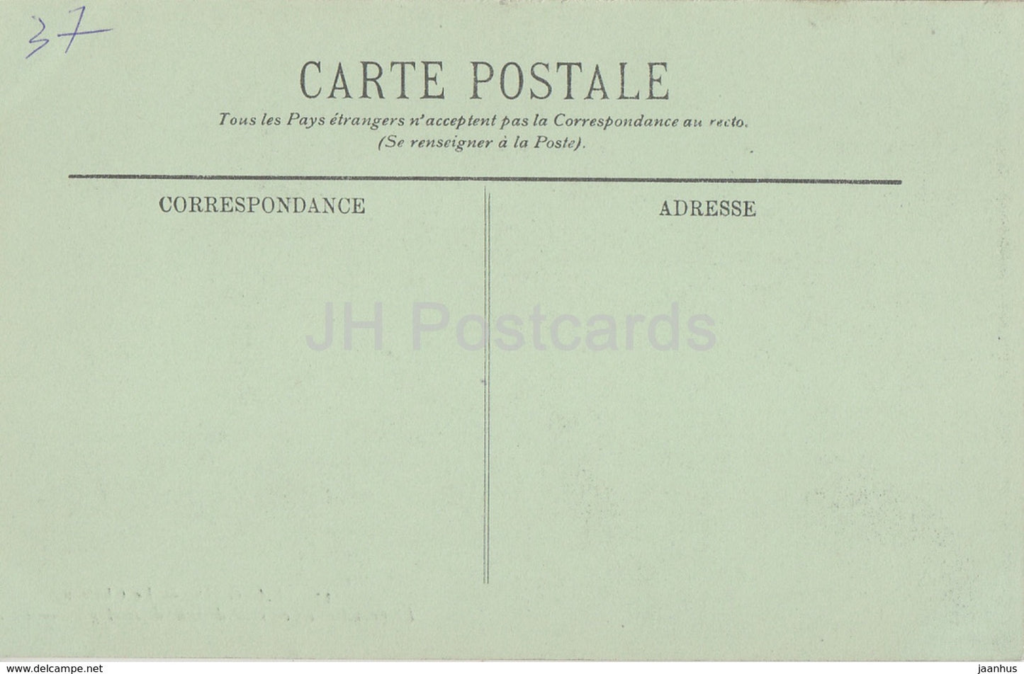 Langeais - Le Chateau - Le Grand Salon ou Salle d'Anne de Bretagne - Schloss - 33 - alte Postkarte - Frankreich - unbenutzt