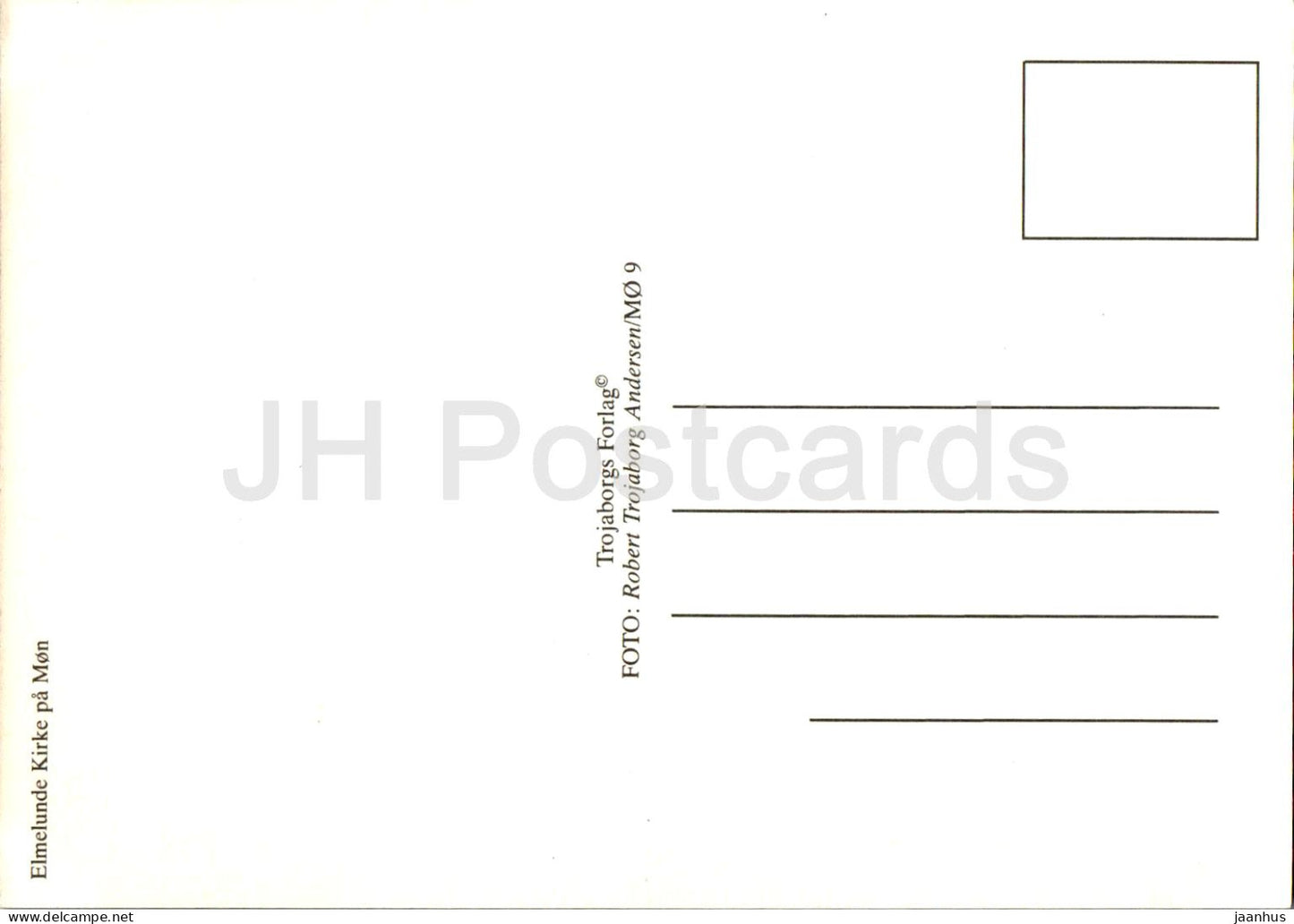 Elmelunde Kirke pa Mon - église - MO 9 - Danemark - inutilisé