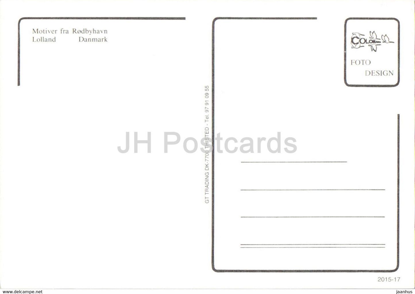 Rodbyhavn - Lolland - ship - anchor - Denmark - unused