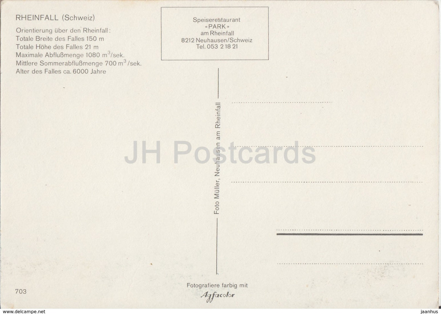 Rheinfall - waterfall - Switzerland - unused