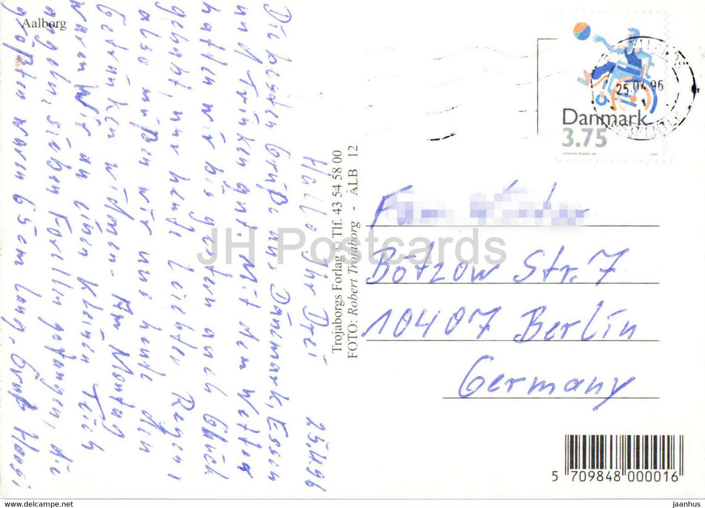 Aalborg - city views - multiview - 1996 - Denmark - used