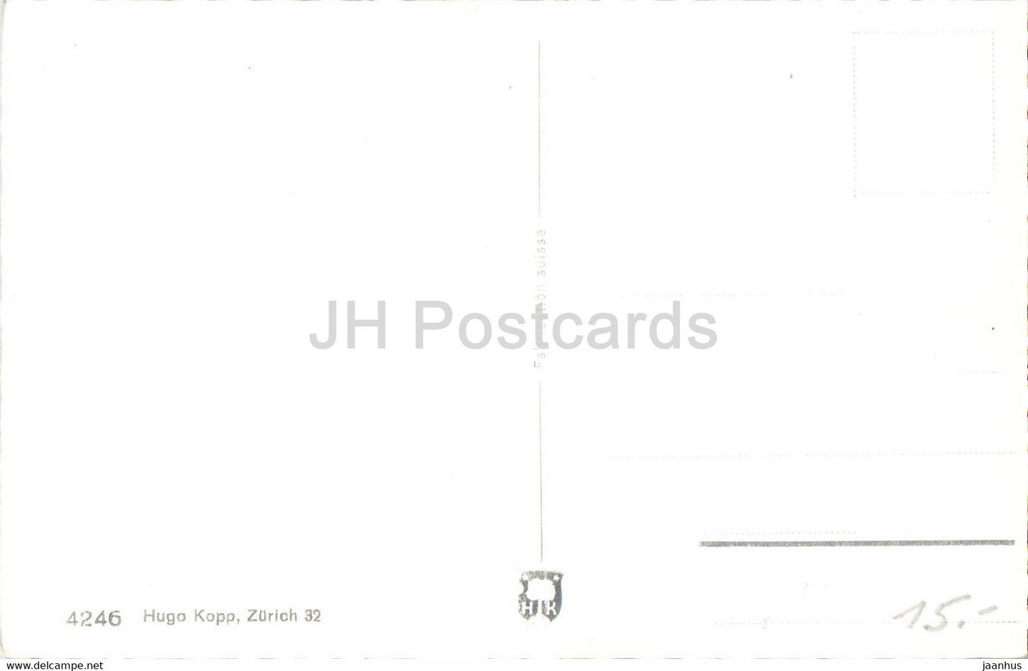 Goscheneralp mit Dammastock - 4246 - carte postale ancienne - Suisse - inutilisée