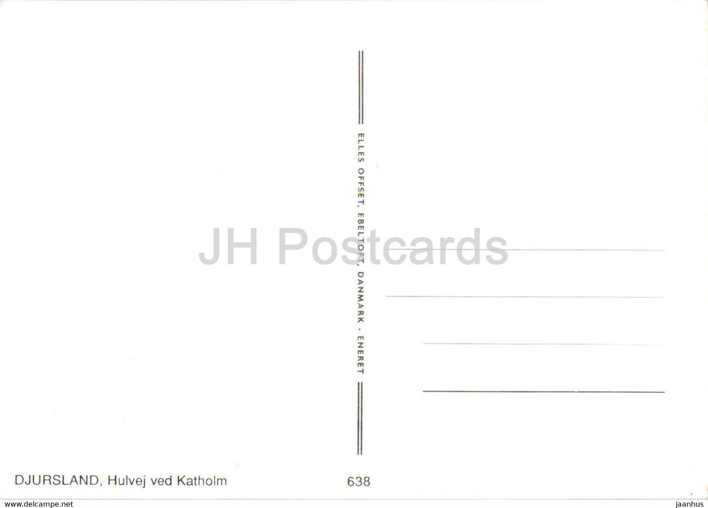 Djursland - Hulvej ved Katholm - Dänemark - unbenutzt