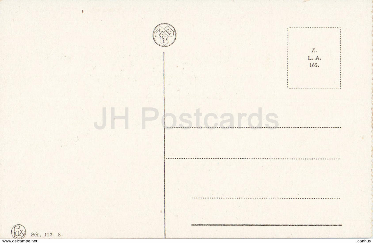 Paris - Hotel de Ville - bridge - Ser 112 - old postcard - France - unused