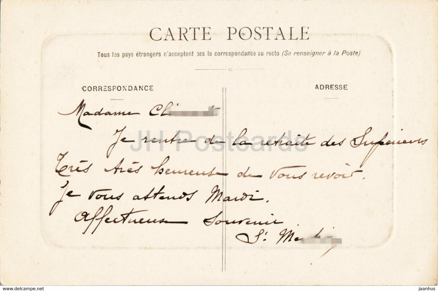 Evreux - Tour de l'Horloge - old postcard - France - used