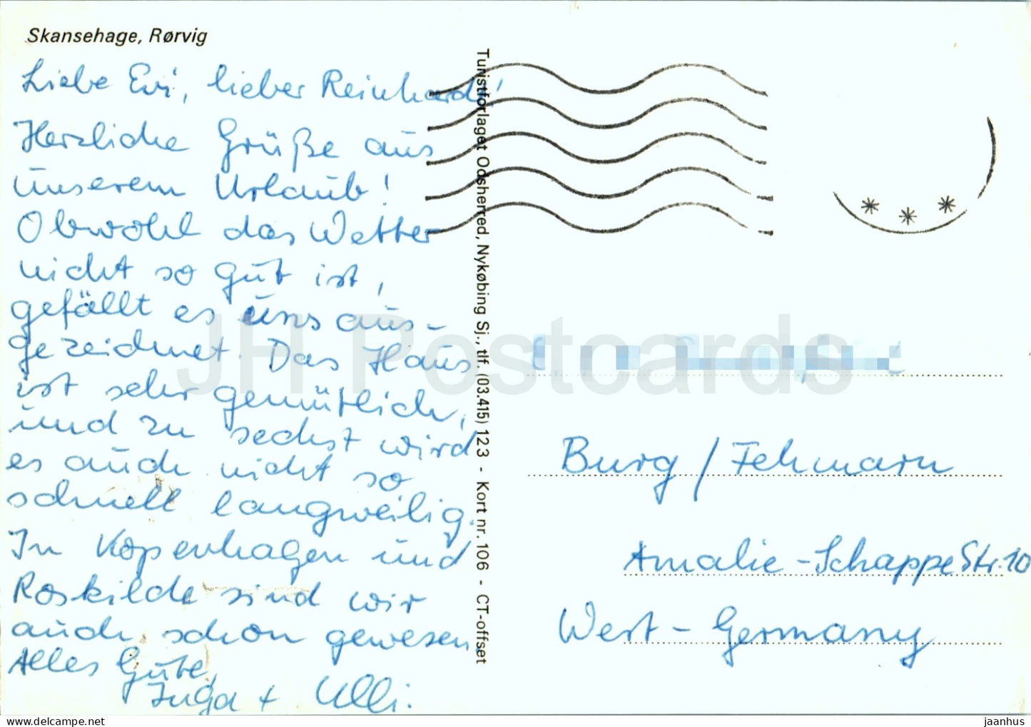 Skansehage - Rorvig - 106 - Denmark - used