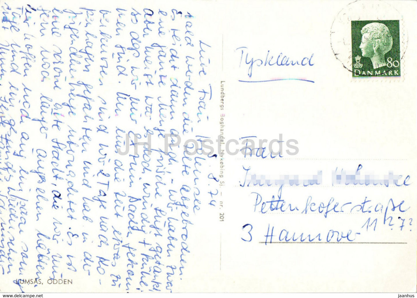 Lumsas Odden - Boot - Windmühle - Dänemark - gebraucht