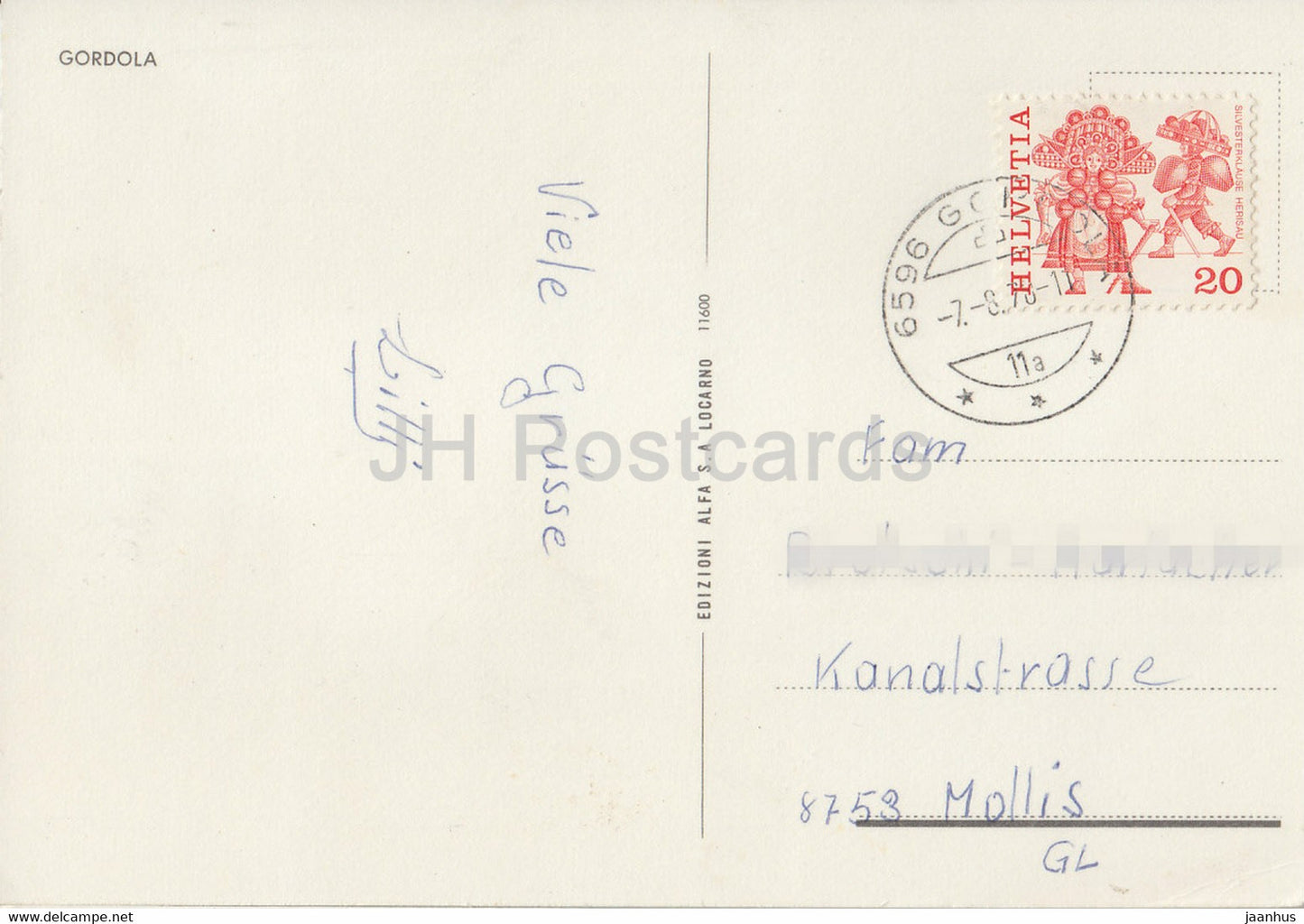 Gordola - multiview - 1970 - Switzerland - used