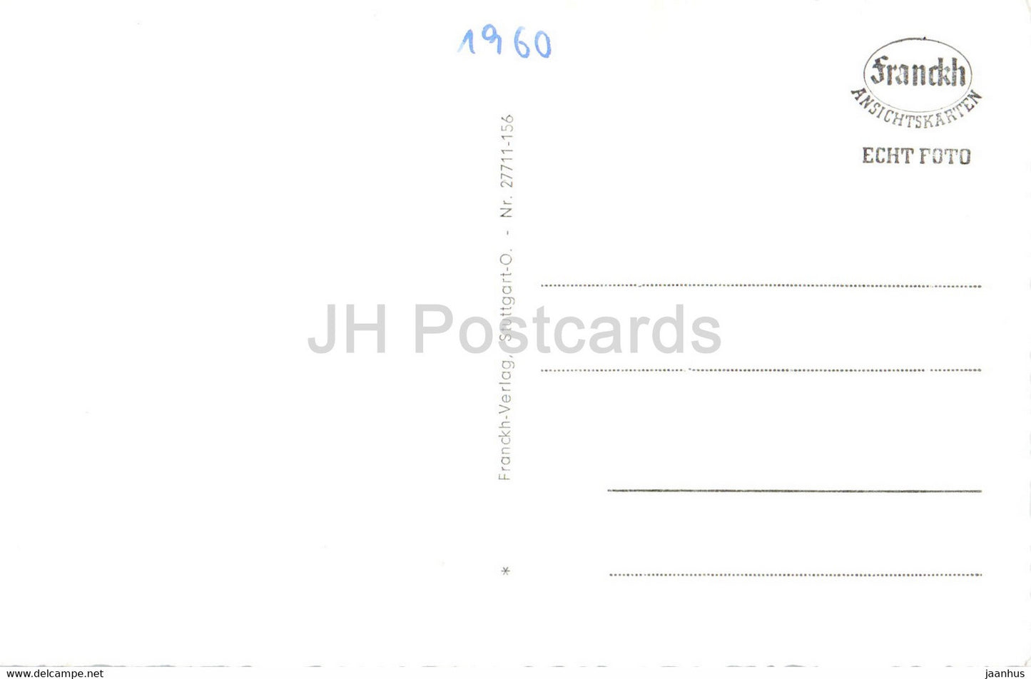 Oberglottertal im Schwarzwald - alte Postkarte - Deutschland - unbenutzt