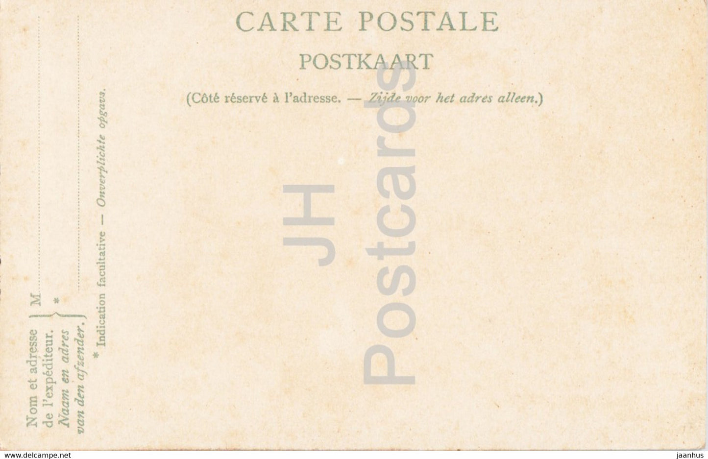 Bruxelles - Bruxelles - Hôtel de Ville - carte postale ancienne - Belgique - inutilisée