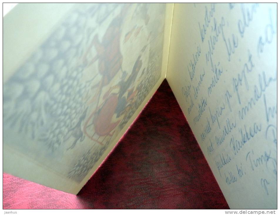 Sleig Ride - winter - snow - Switzerland - used - JH Postcards