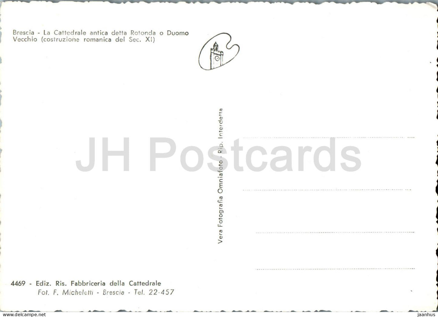 Brescia - La Cattedrale antica detta Rotonda o Duomo Vecchio - alte Kathedrale - 4469 - Italien - unbenutzt