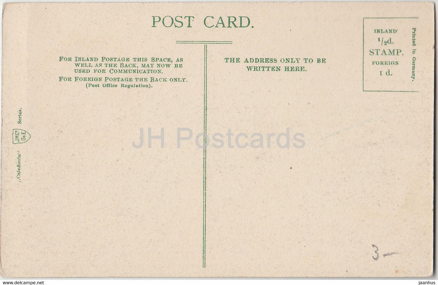 Glasgow – In Botanic Gardens – alte Postkarte – Schottland – Vereinigtes Königreich – unbenutzt