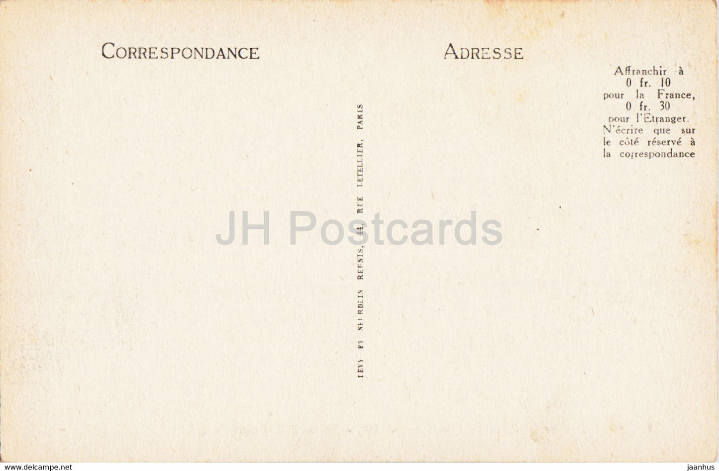 Blois - Le Chateau - Aile François Ier - Salon d'Honneur - château - 74 - carte postale ancienne - France - inutilisée