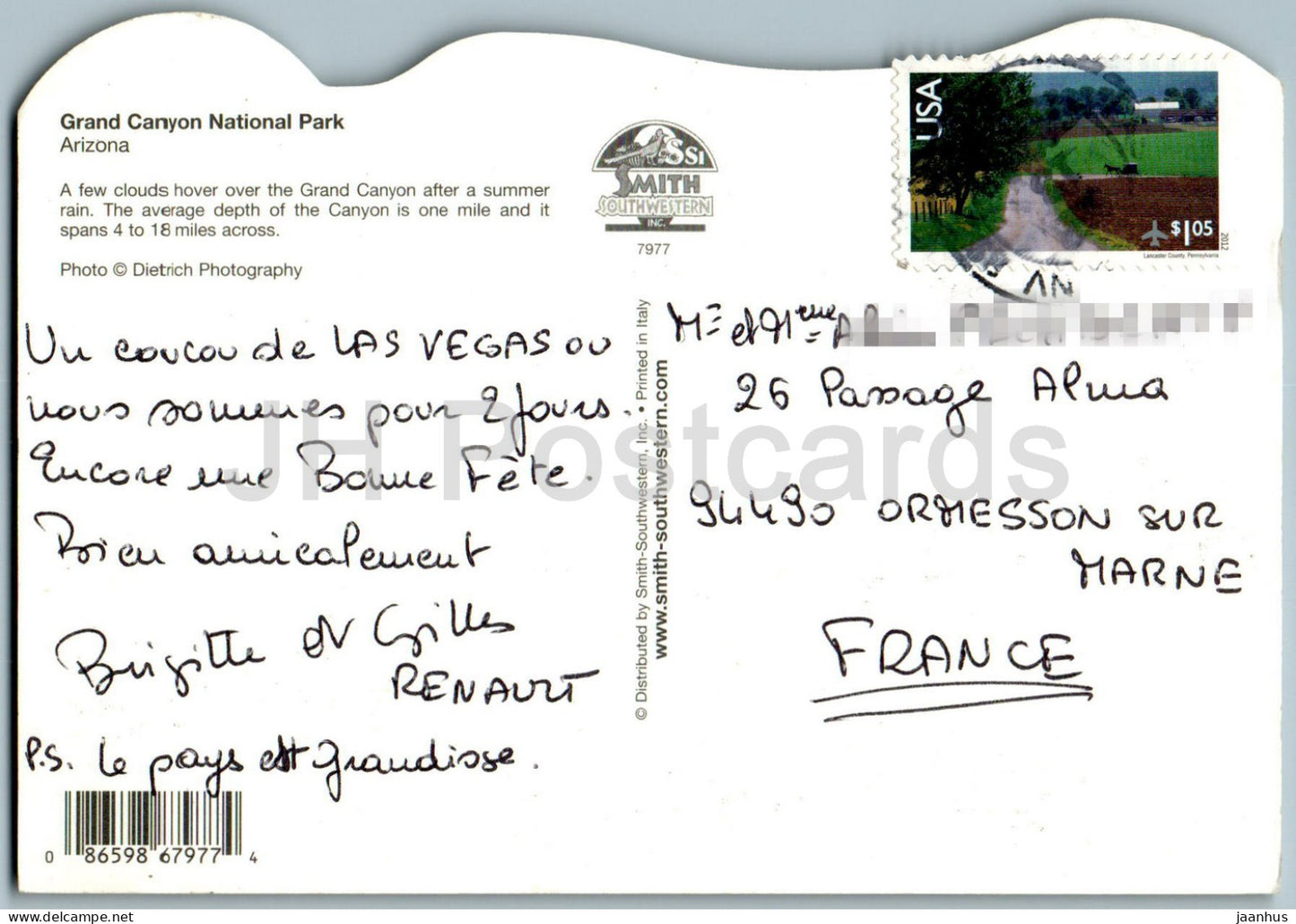 Parc national du Grand Canyon - Arizona - 6045 - USA - occasion