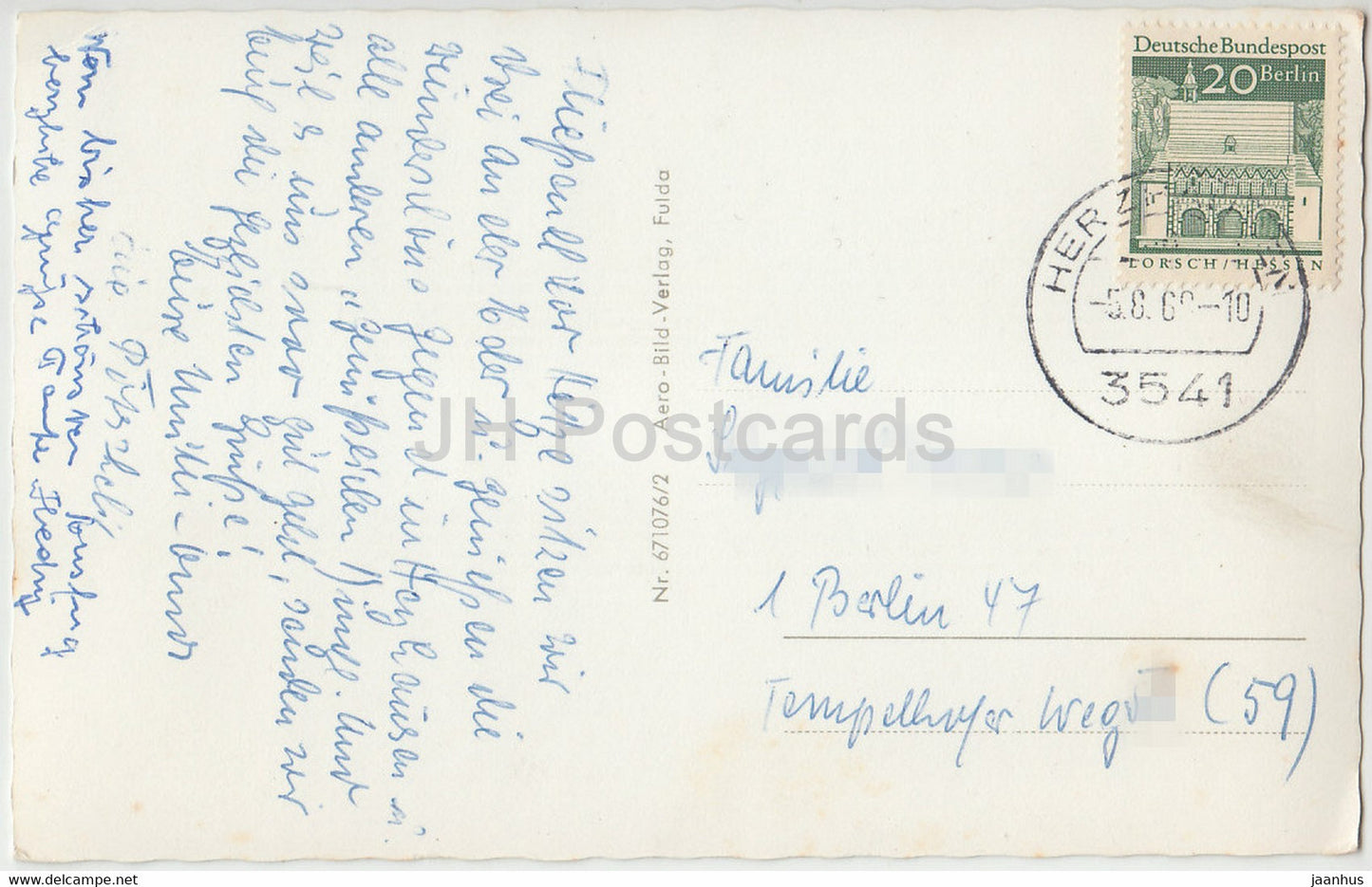 Herzhausen am Edersee – 1960er Jahre – Deutschland – gebraucht