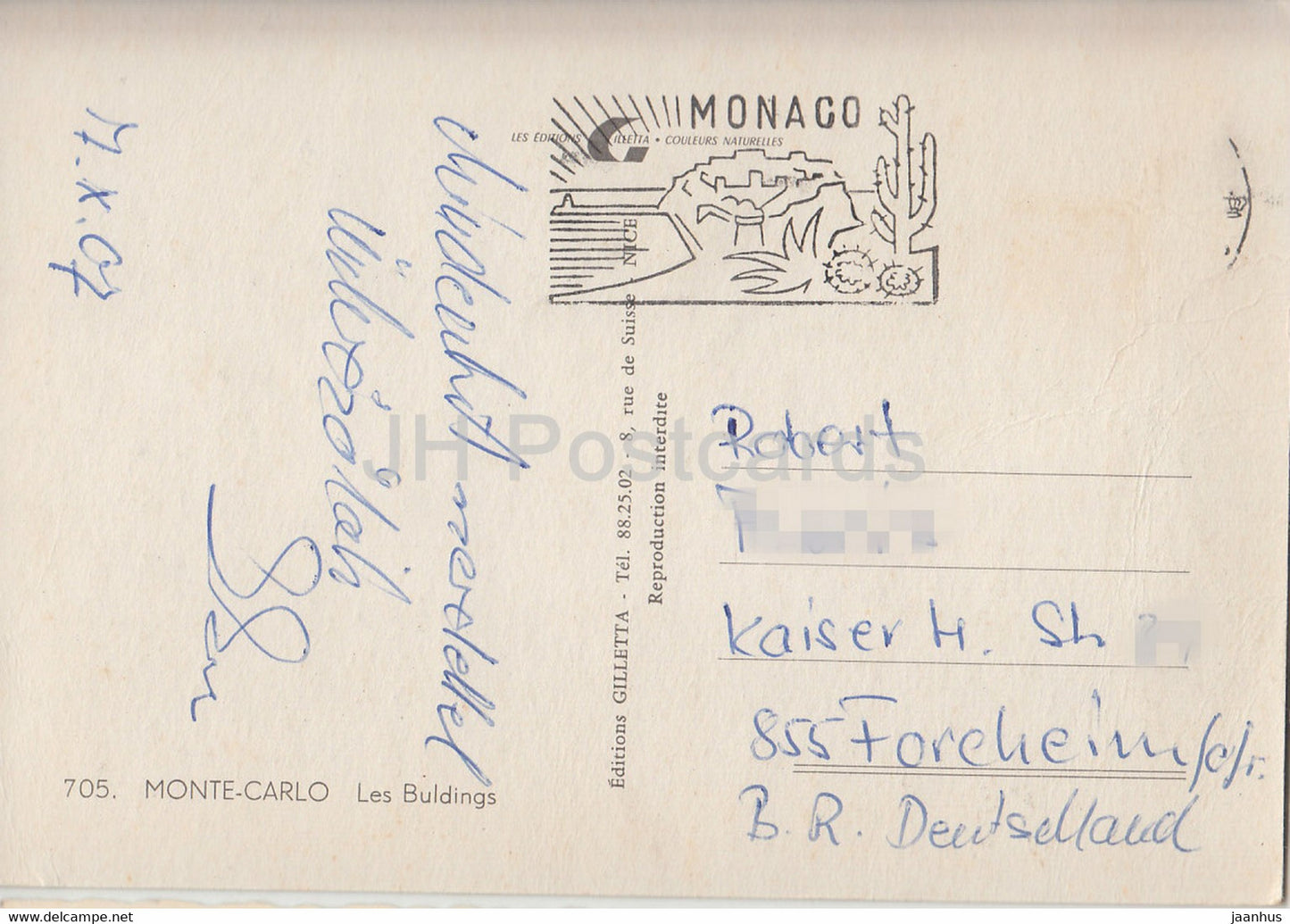 Monte Carlo - Les Buildings - Monaco - used