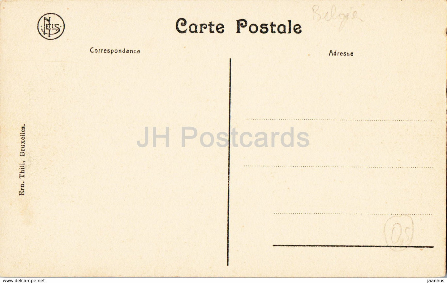 Entre Sambre et Meuse - Hastiere - Le Moulin et la Vallée de l'Hermeton - carte postale ancienne - Belgique - inutilisée