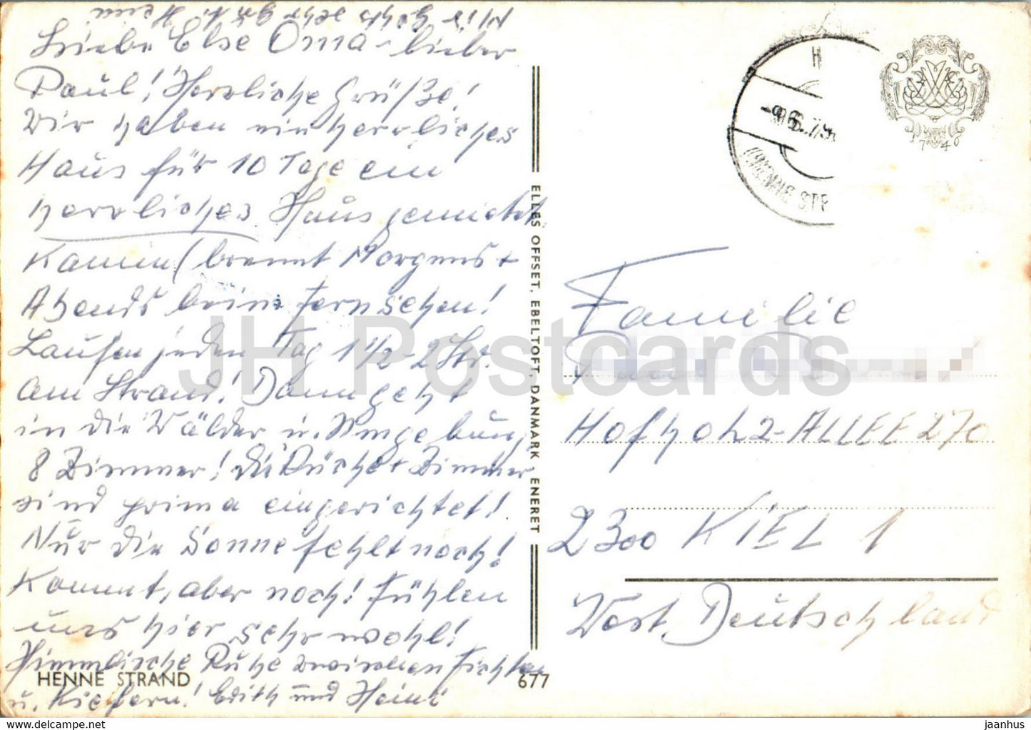 Henne strand - beach - 677 - Denmark - used