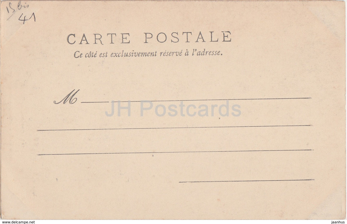 Château de Blois - Aile de Louis XII Cheminée - 115 - château - carte postale ancienne - France - occasion