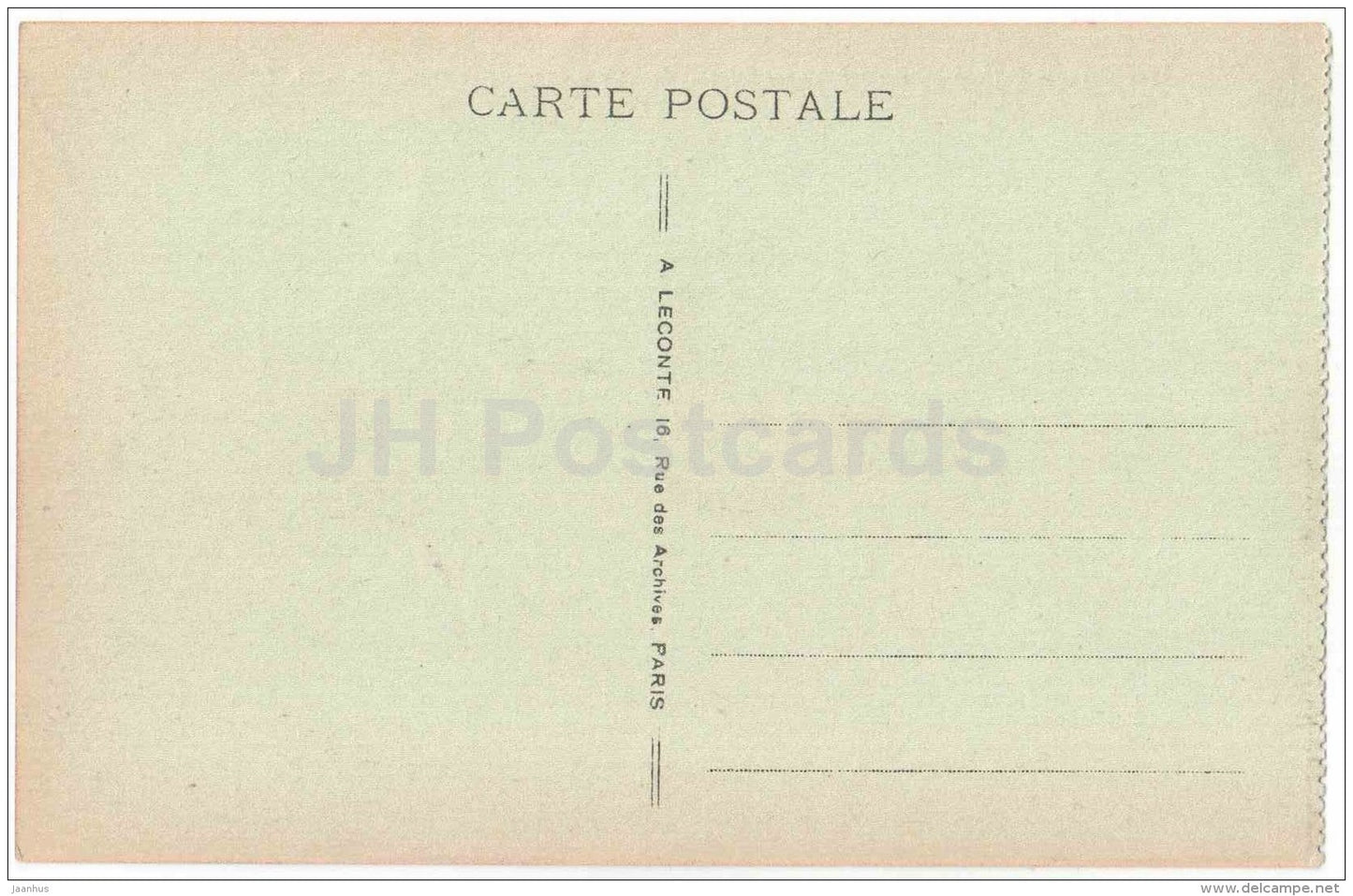 Perspective sur I´lle de la Cite - Perspective from City - 32 - Paris - France - unused - JH Postcards