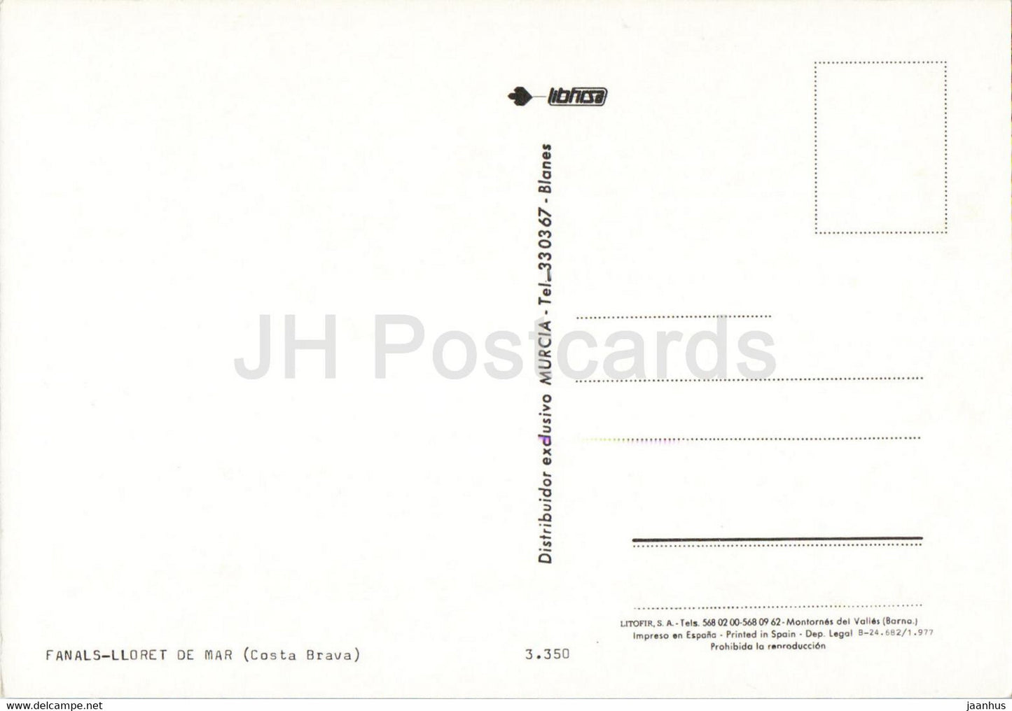 Lloret de Mar - Costa Brava - plage - multiview - Espagne - inutilisé