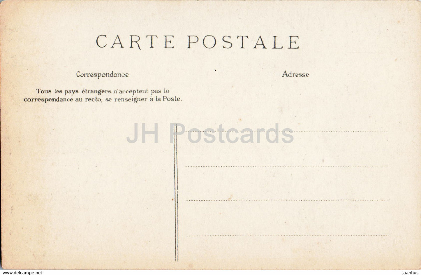 Nantes - Temple Protestant - 225 - carte postale ancienne - France - inutilisée