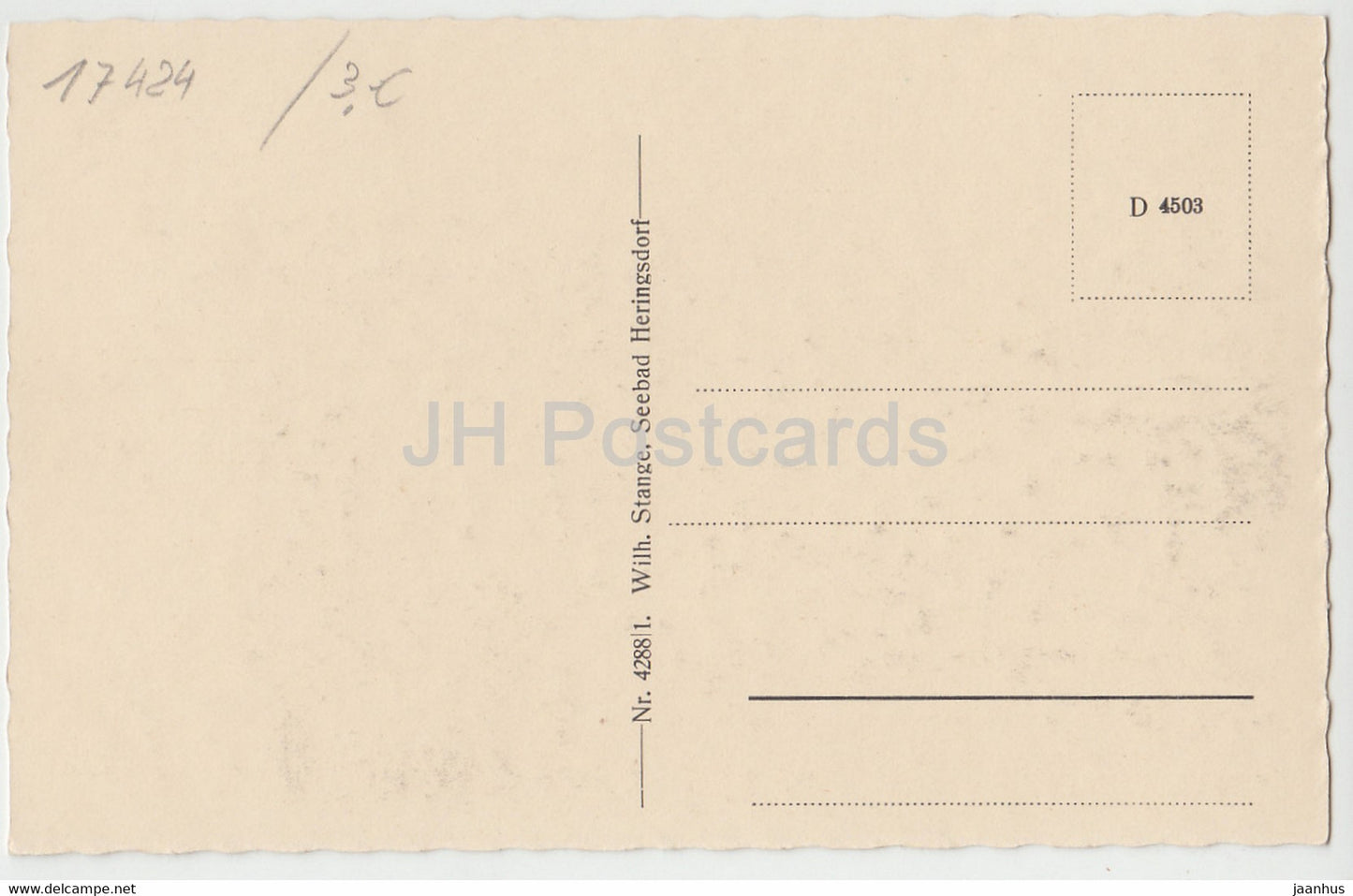 Seebad Heringsdorf - Kuranlagen - Germany - unused