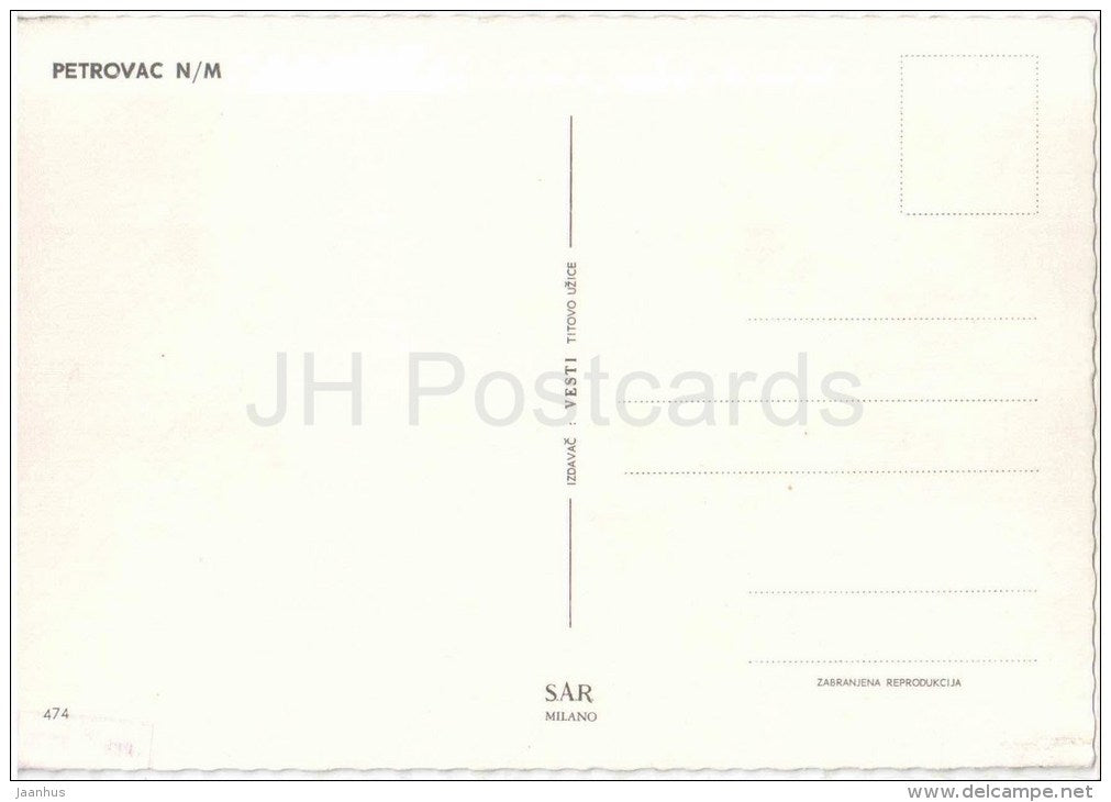 beach - Petrovac N/M - Vesti - 474 - Yugoslavia - Montenegro - unused - JH Postcards