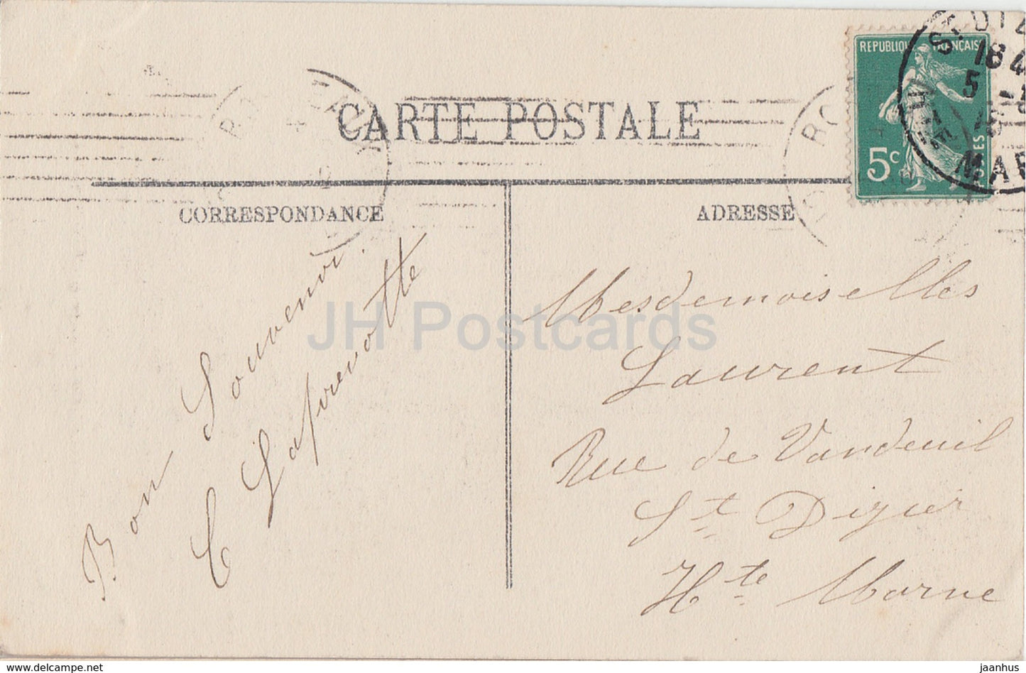 Bordeaux - La Cathedrale - Les Fleches - cathedral - 36 - old postcard - France - used