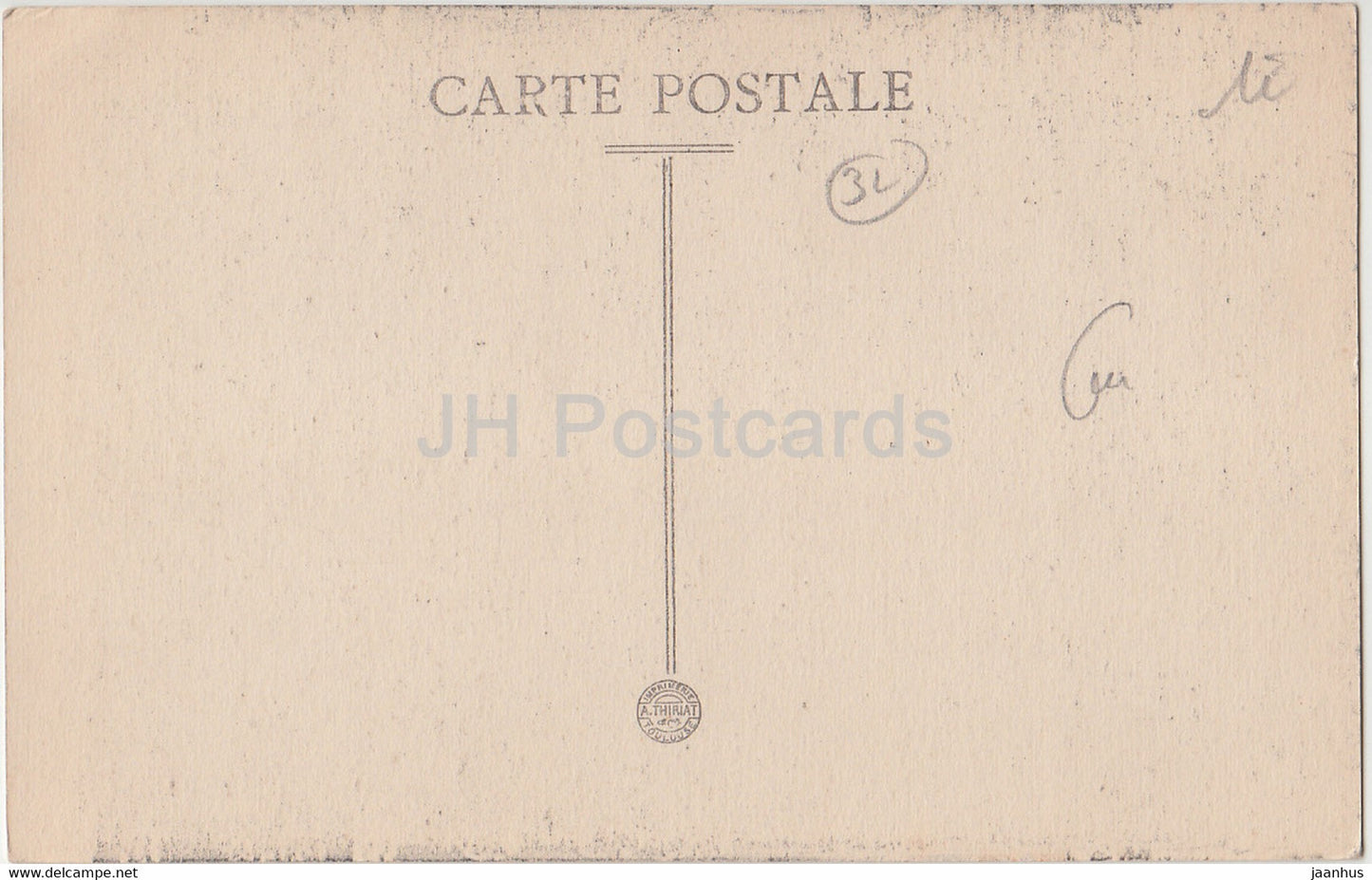 Auch - Eglise Sainte Marie - Panneau du Choeur - David avec sa harpe - église - carte postale ancienne - France - inutilisée