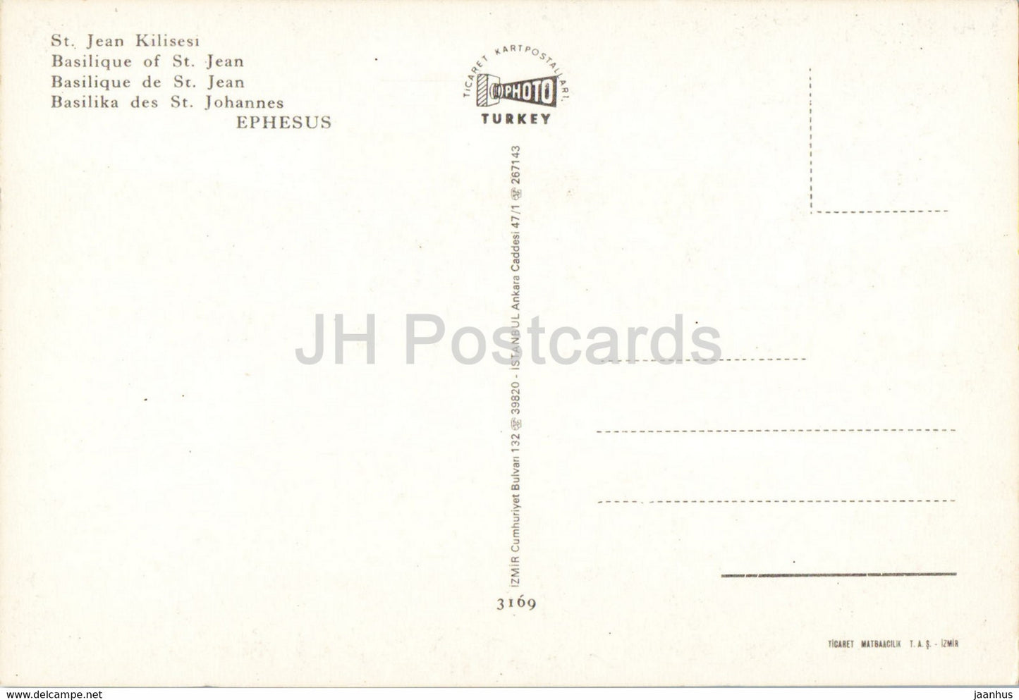Ephèse - Basilique Saint-Jean - monde antique - Photo - Turquie - inutilisé
