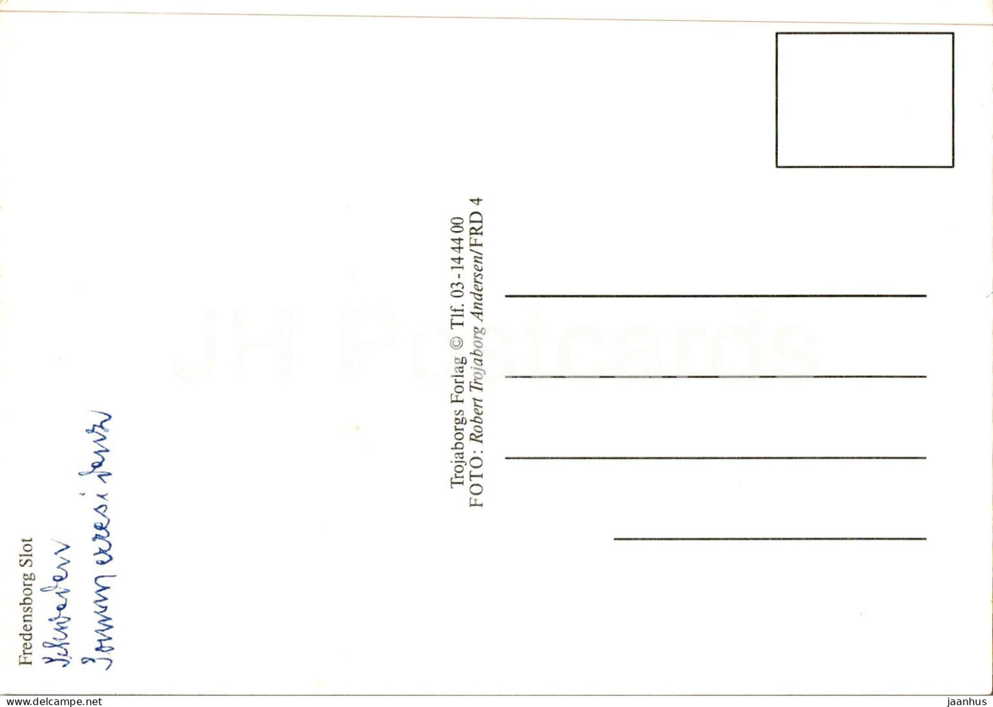 Frederiksborg Slot - château - FRD 4 - Danemark - d'occasion