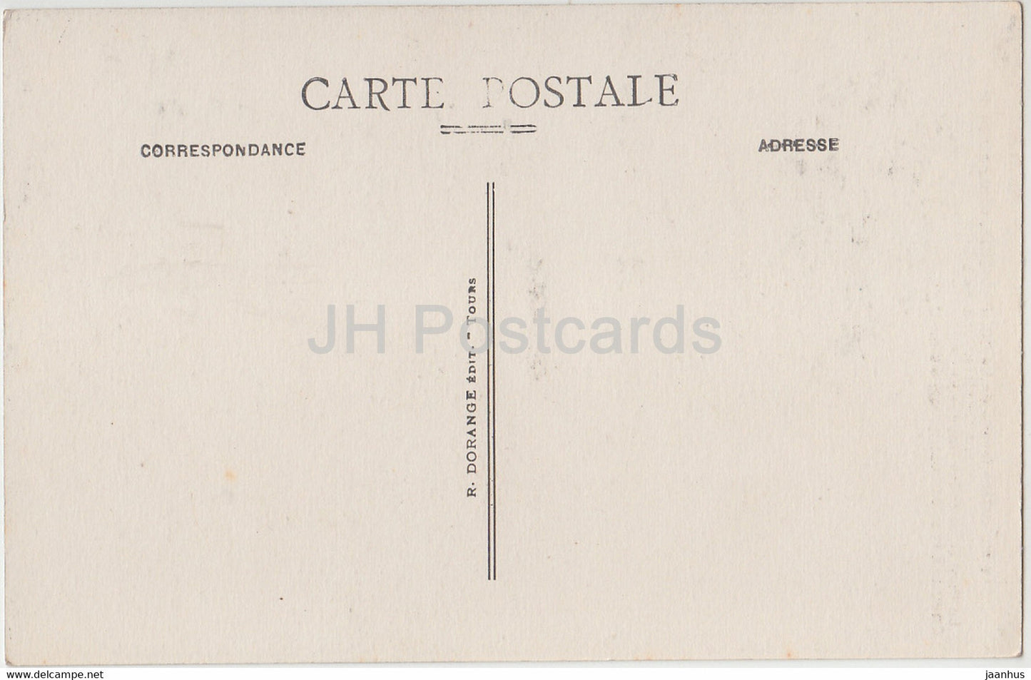 La Chartreuse du Liget - Le Monastere fortifie de la Courroierie - old postcard - France - unused