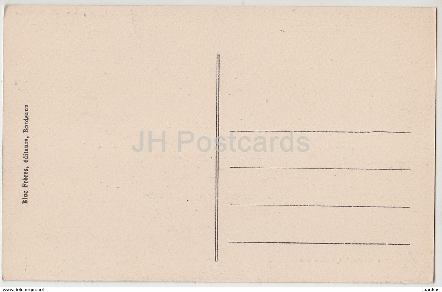 Bordeaux - Le Monument des Girondins - 54 - old postcard - France - unused