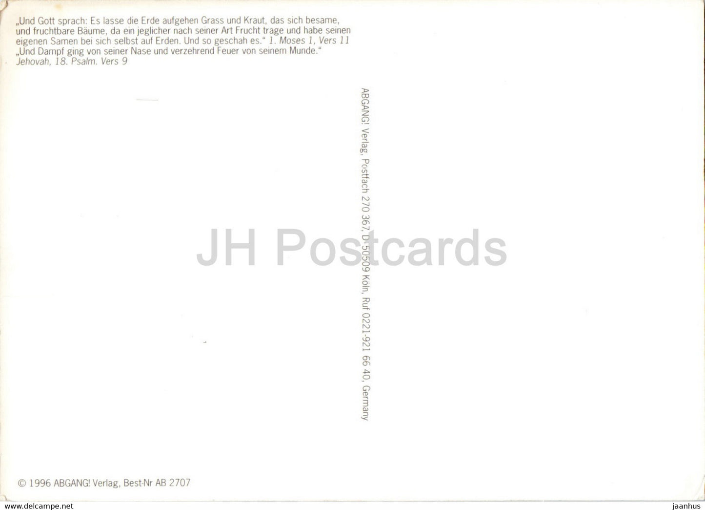 Jesus - smoking - weed - art - 1996 - Germany - unused