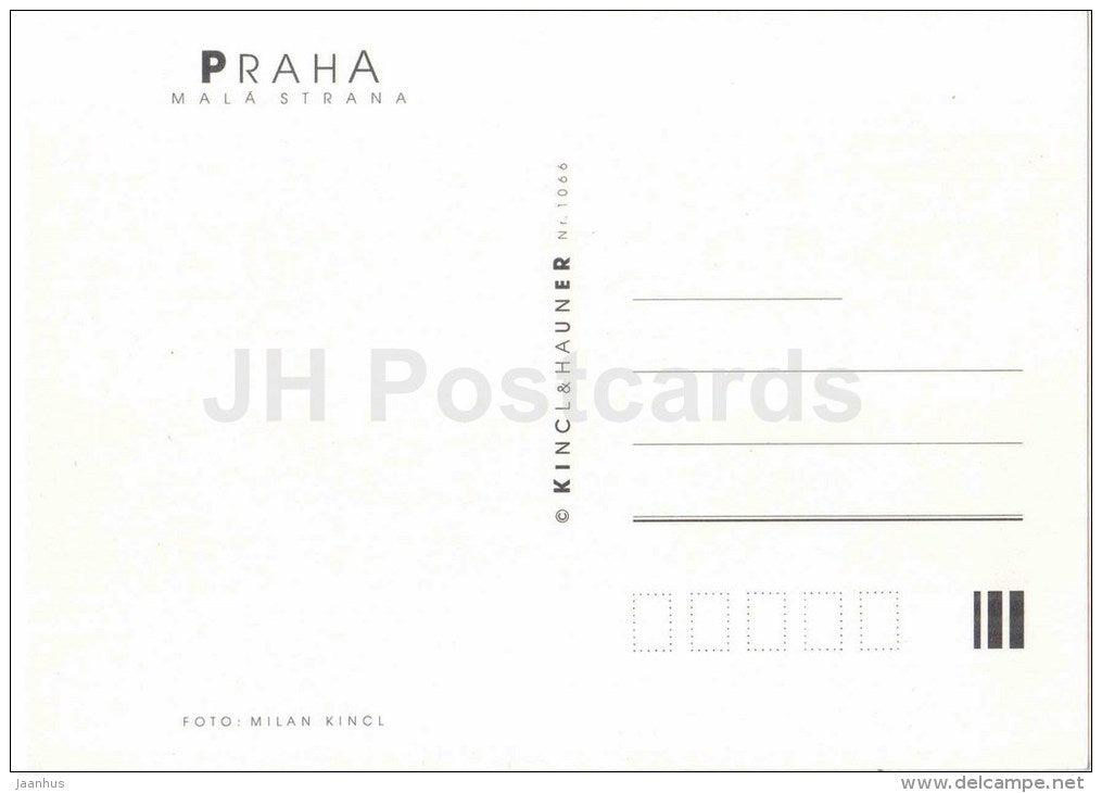 Praha - Prague - Charles Bridge - Hradcany - Czech Republic - unused - JH Postcards