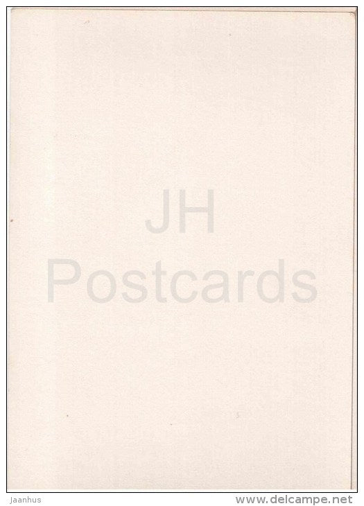 paintings by Plakhov and Alekseyev - Palm Trees - mountains - Pacific - 1979 - Russia USSR - unused - JH Postcards