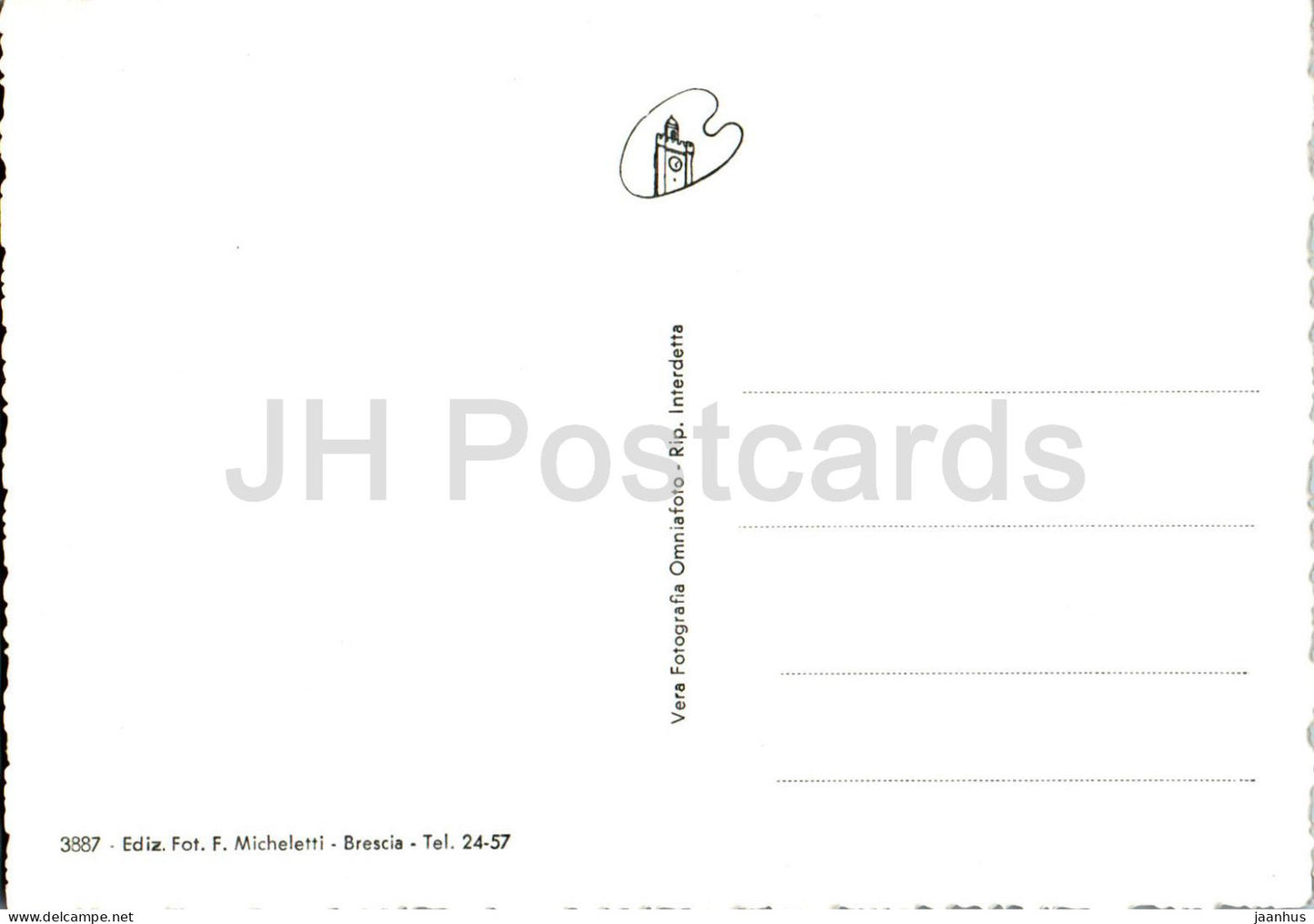 Brescia - Civico Museo Cristiano - Croce detta di Desiderio - croix - 3887 - Italie - inutilisé