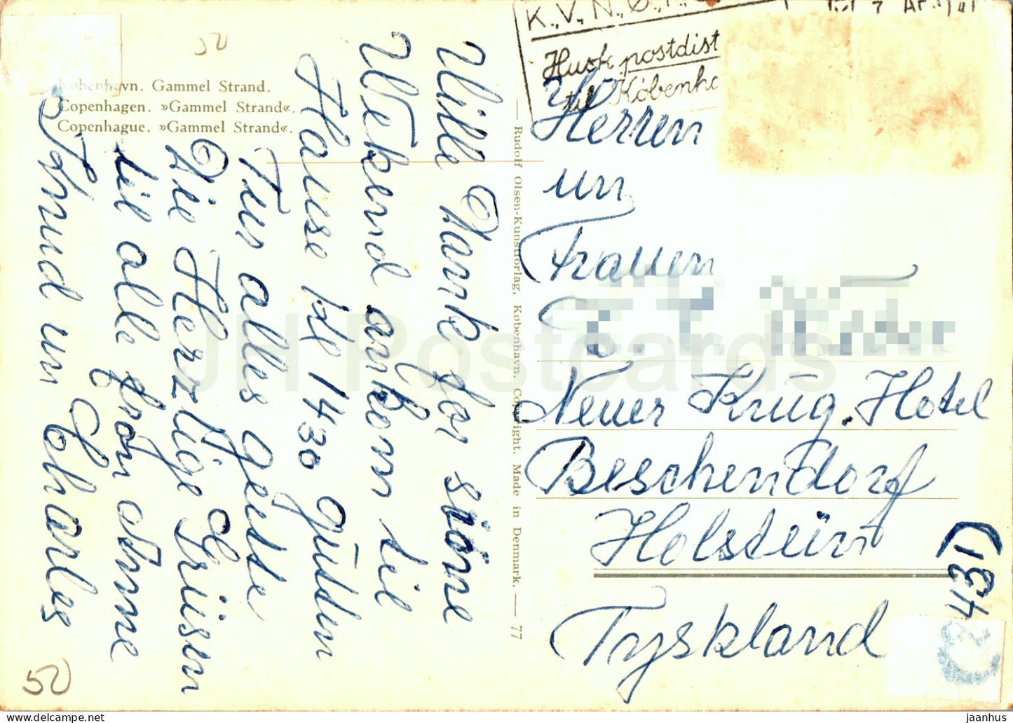 Copenhagen - Kobenhavn - Gammel Strand - fish market - 77 - Denmark - used