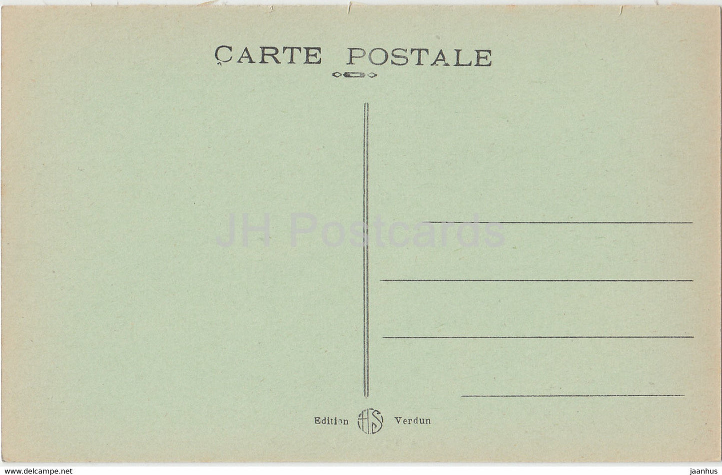 Fort de Tavannes - L'Entree - military - WWI - old postcard - France - unused